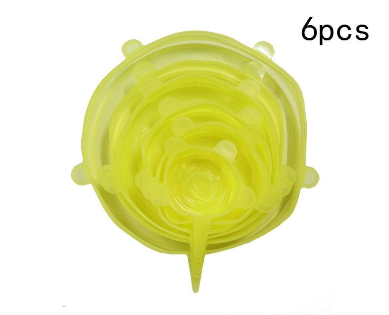 Tampa de Silicone Universal ( 6 Peças )