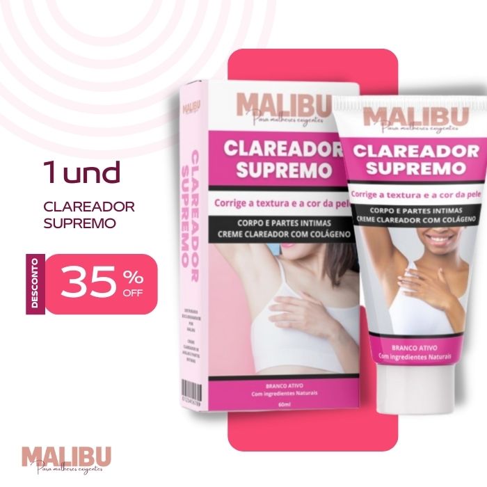 Creme Corporal Clareador Supremo - Mega Oferta | SOMENTE HOJE |