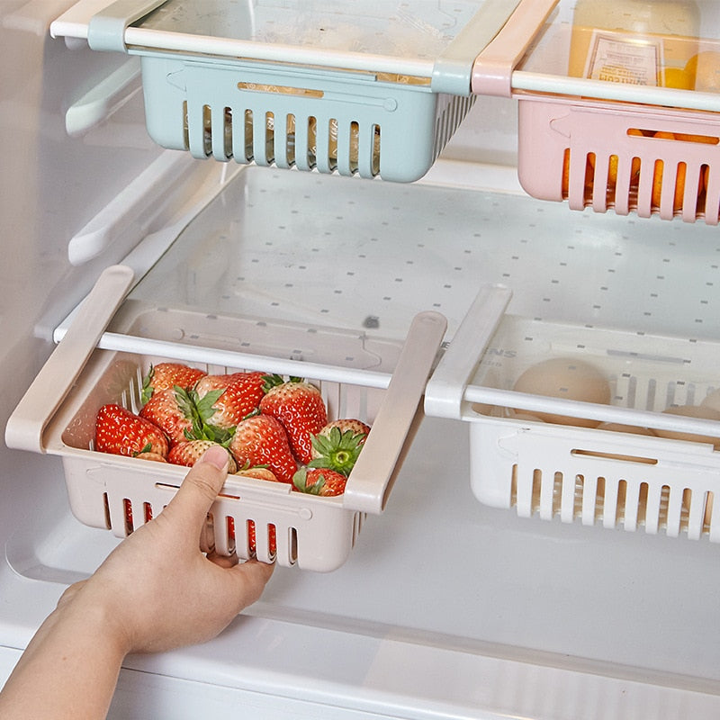 Gaveta Organizadora Ajustável para Geladeira - Drawer Max (COD 590002)