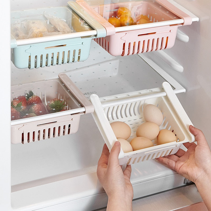 Gaveta Organizadora Ajustável para Geladeira - Drawer Max (COD 590002)