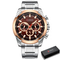 Relógio Curren Masculino Chronograph Original