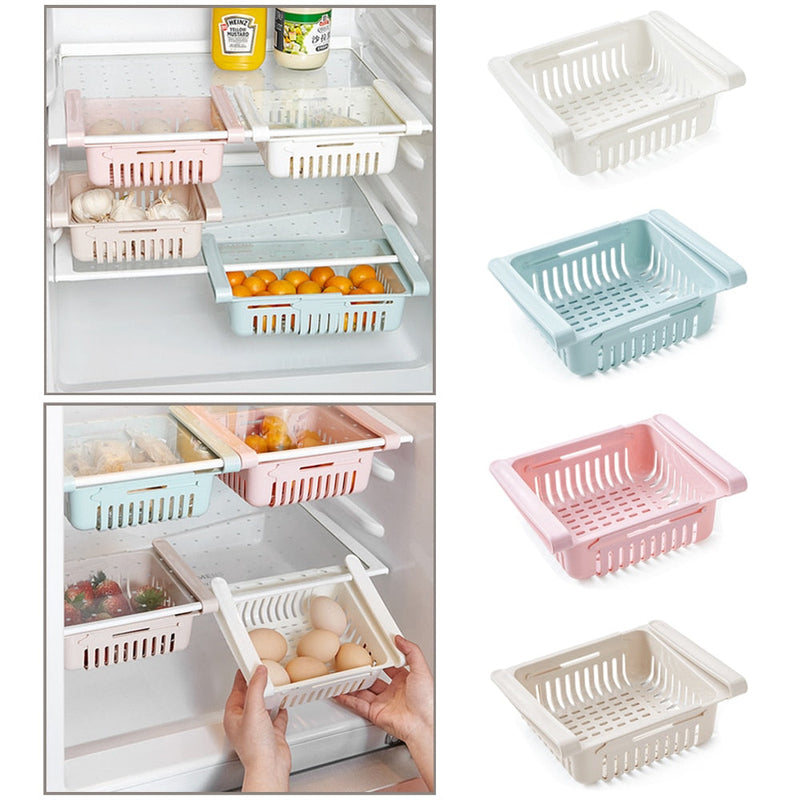 Gaveta Organizadora Ajustável para Geladeira - Drawer Max (COD 590002)