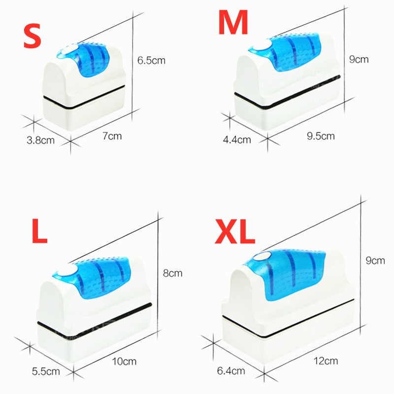 Escova de Limpeza Magnética Para Vidro de Aquário  - Acqua Clean (COD 852096)