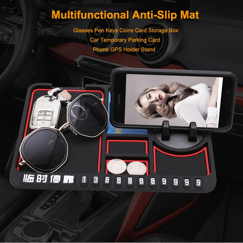 Suporte de Celular Antiderrapante Multifuncionalidade para Carro 360 Slip + 2 BRINDES ESPECIAIS