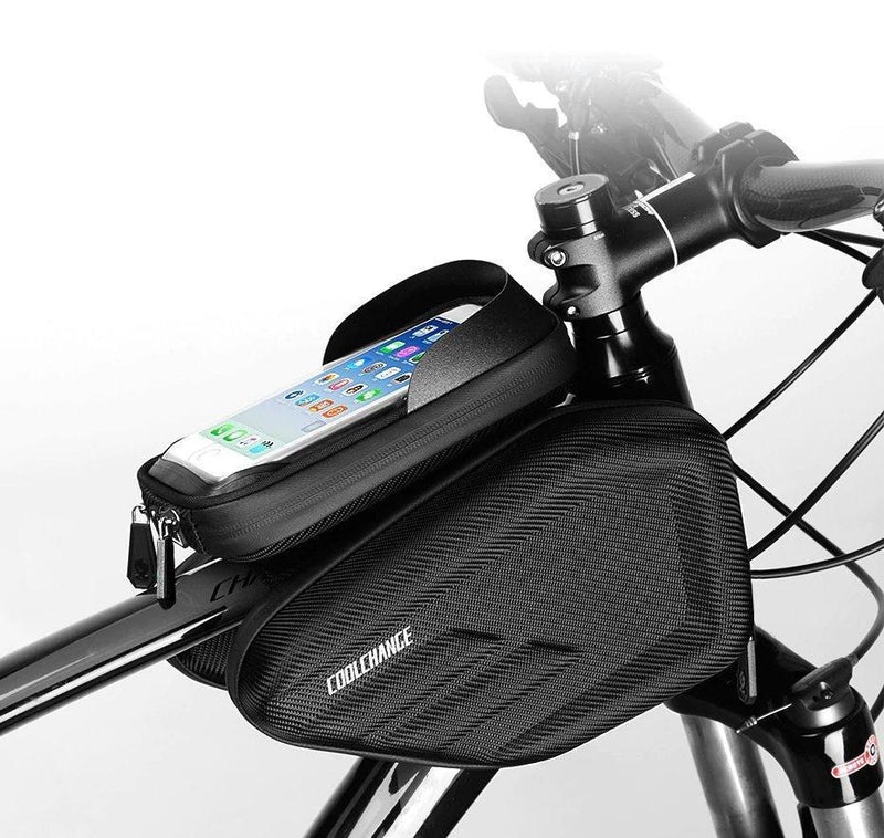 Bolsa para Bicicleta com Porta Celular Impermeável