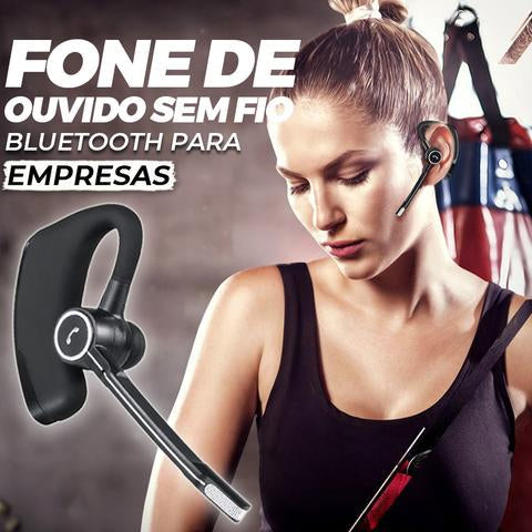 Fone de ouvido com microfone bluetooth BusinessMan (COD. 23712)