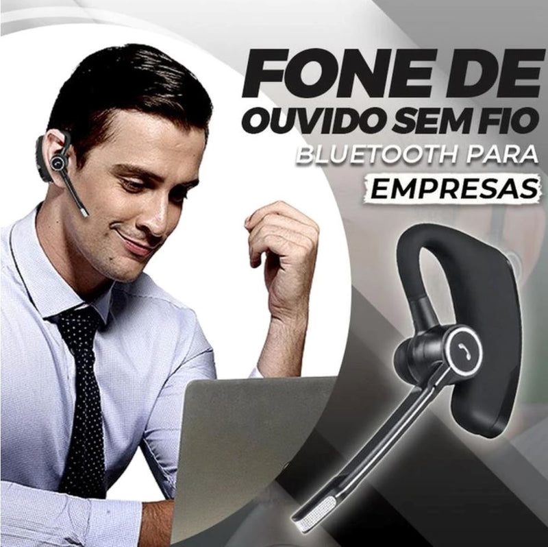 Fone de ouvido com microfone bluetooth BusinessMan (COD. 23712)