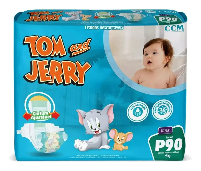 Fralda Tom e Jerry Hiper