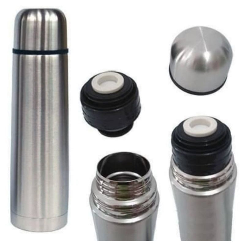 Garrafa Térmica Aço Inox: Água Gelada por Longos Períodos - 500ml