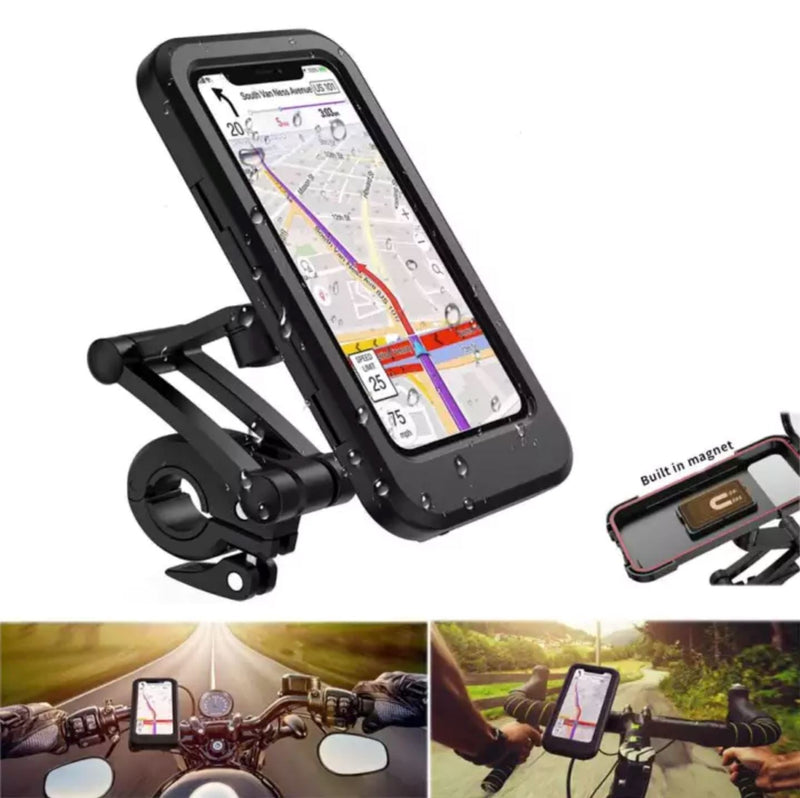 Suporte de Celular Impermeável para Bike e Motocicleta 360 Moto