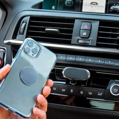 Suporte de Celular Magnético para Carro 360° Slim (COD. 485123)