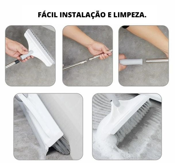 Vassoura Mágica FastClean 2 em 1